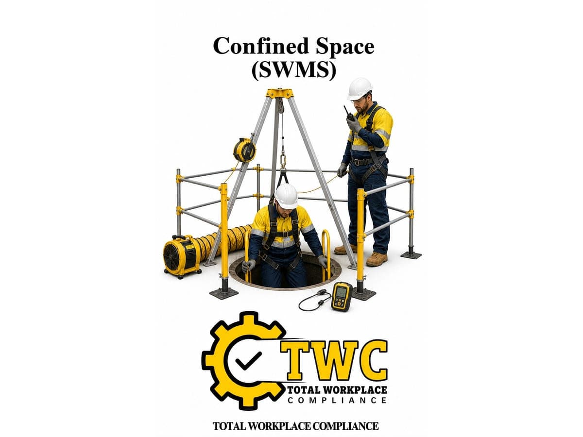 Working In Confined Spaces SWMS