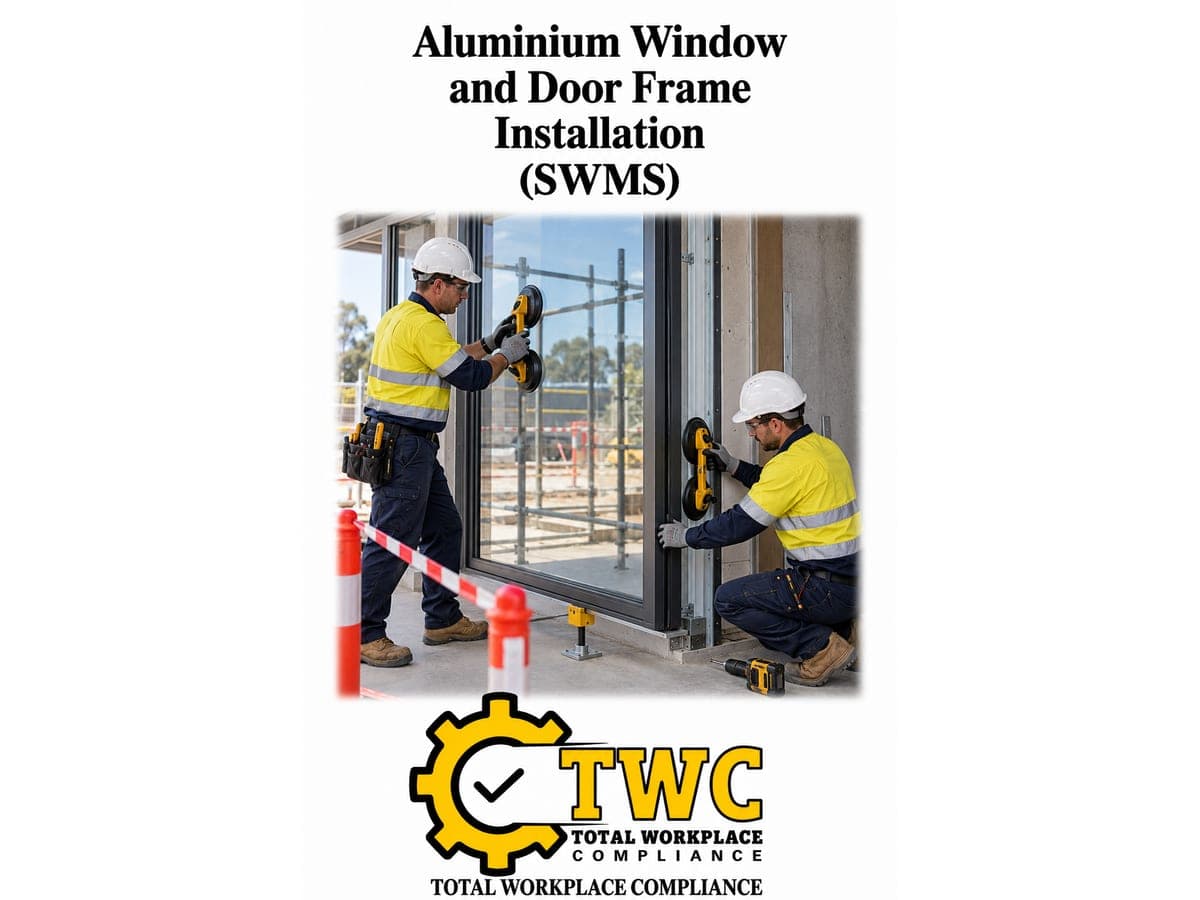 Aluminium Window and Door Frame Installation Template (SWMS)