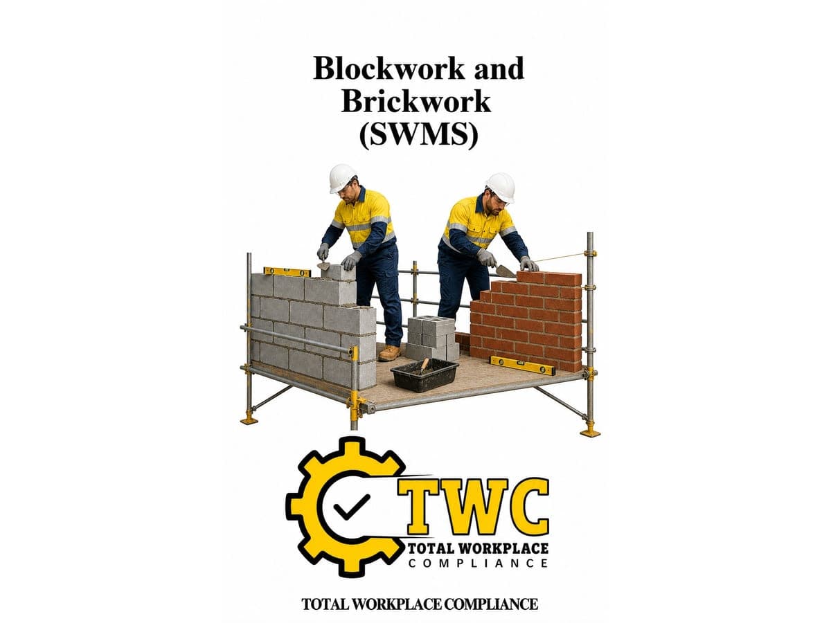 Blockwork & Bricklaying Template (SWMS)