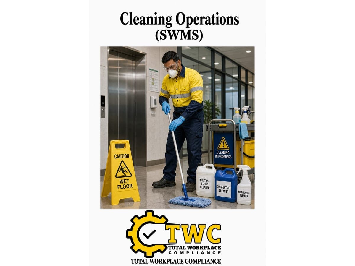 Cleaning Operations Template SWMS