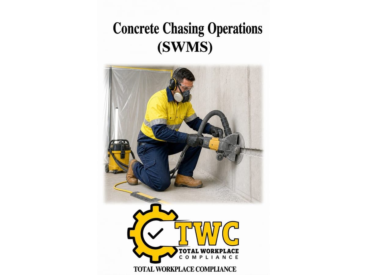 Concrete Chasing Operations SWMS