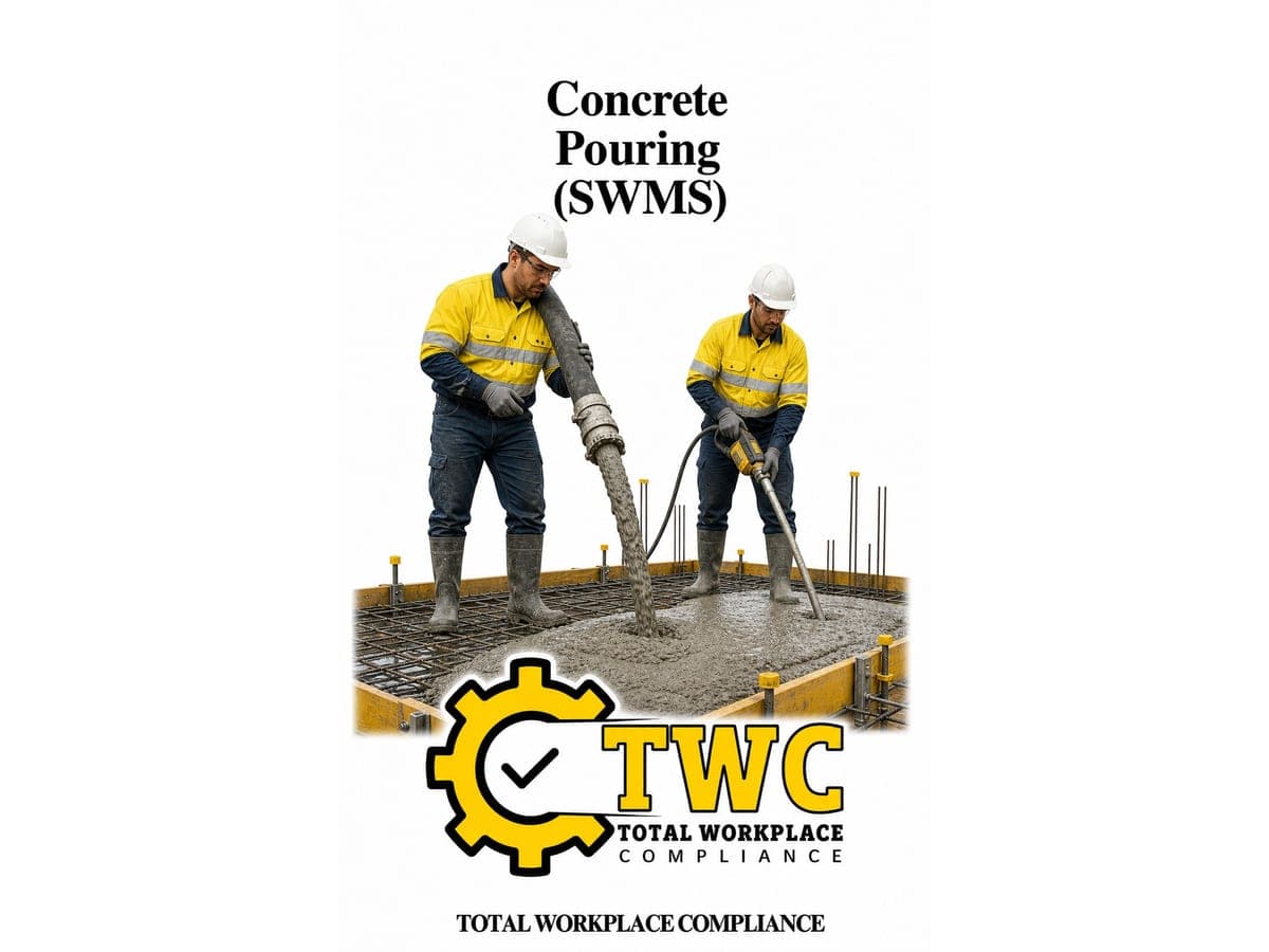 Concrete Pouring Template (SWMS)