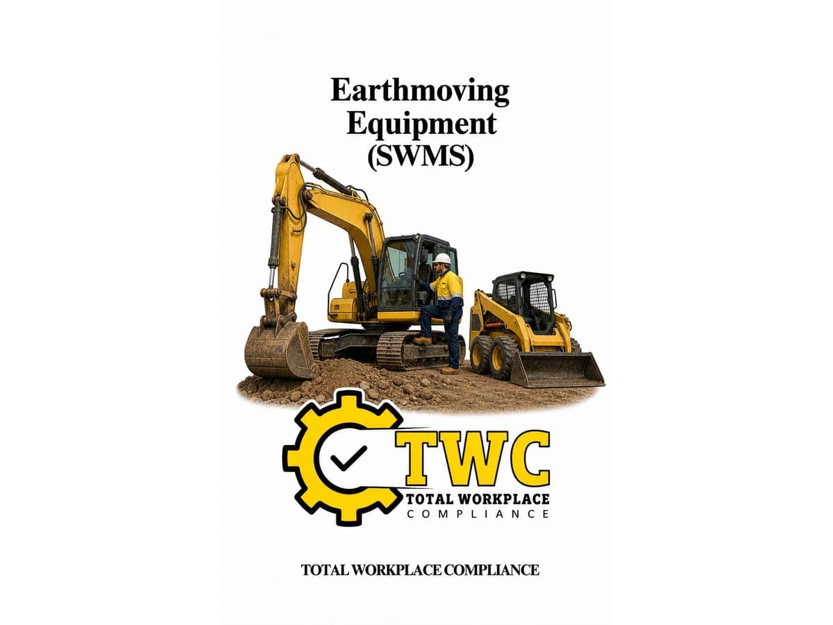 Earthmoving Equipment Template (SWMS)
