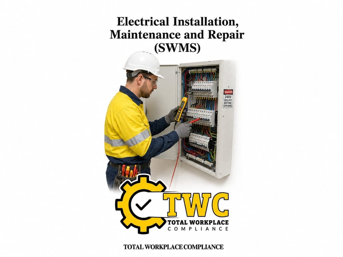 Electrical Installation, Maintenance and Repair SWMS