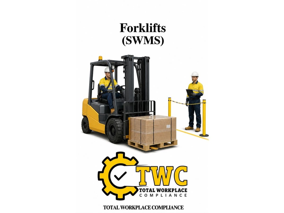 Forklift Operation Template – Safe Work Method Statement