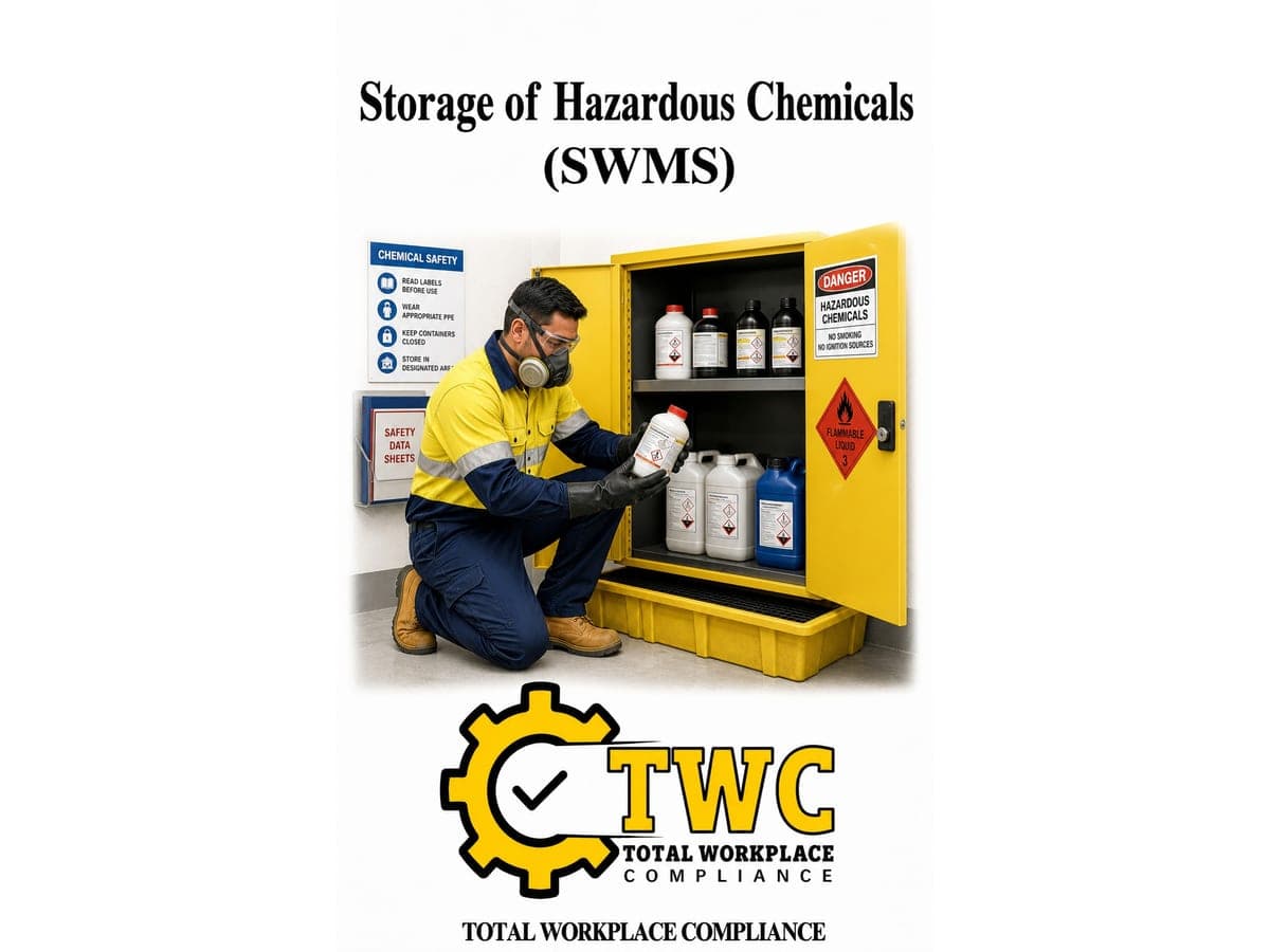 Handling Hazardous Chemicals Template(SWMS)
