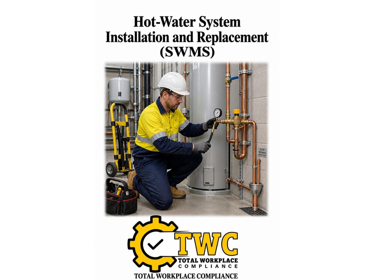 Hot-Water System Installation and Replacement Template (SWMS)