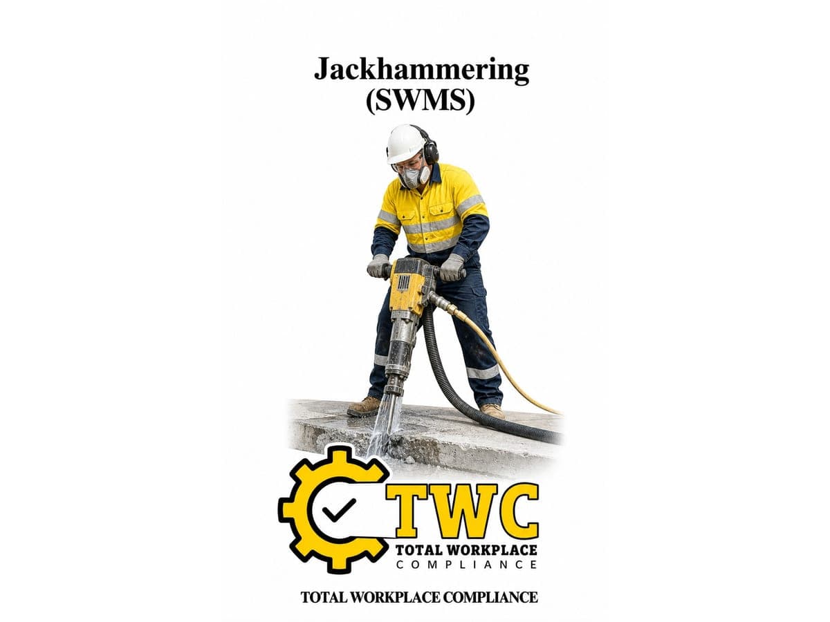 Jackhammering Template (SWMS)