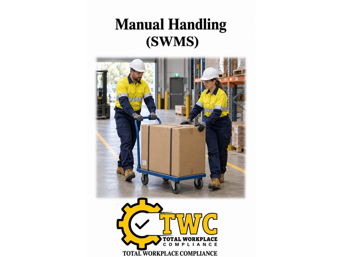 Manual Handling Template SWMS