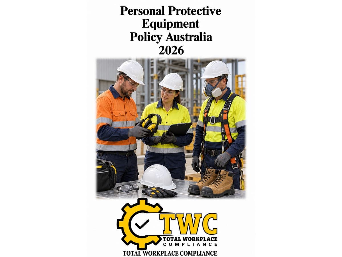 Personal Protective Equipment Policy Australia 2026