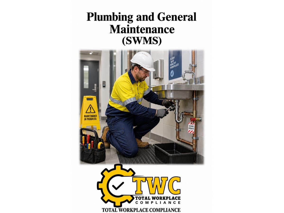 Plumbing and General Maintenance Template (SWMS)