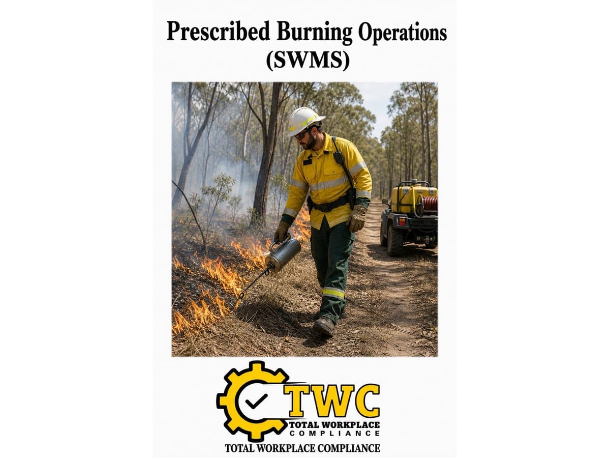 Prescribed Burning Operations Template (SWMS)