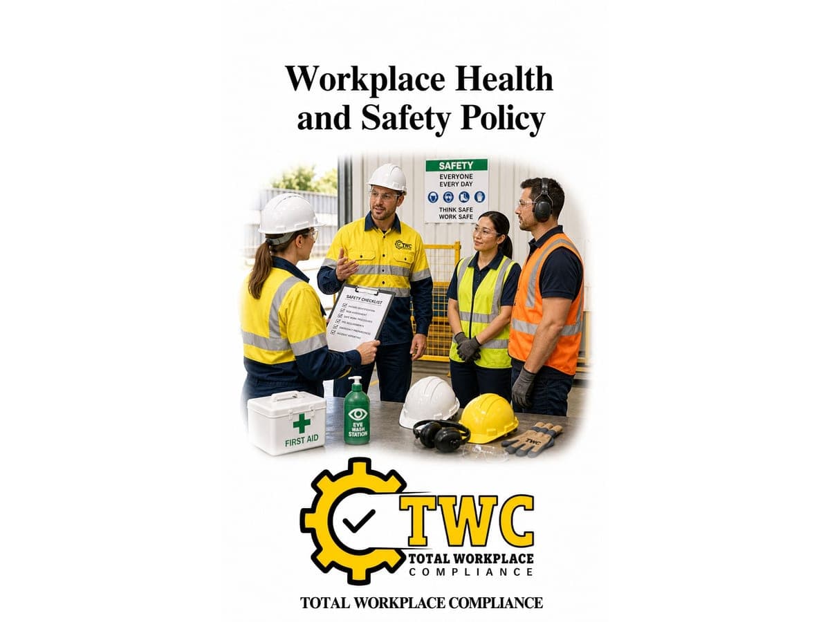 Workplace Health & Safety Policy Template